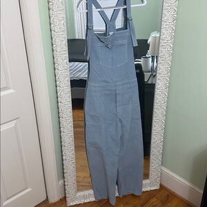 Aerie Women’s Light Blue Corduroy Overalls Jumpsuit | Women’s Plus Size XXL